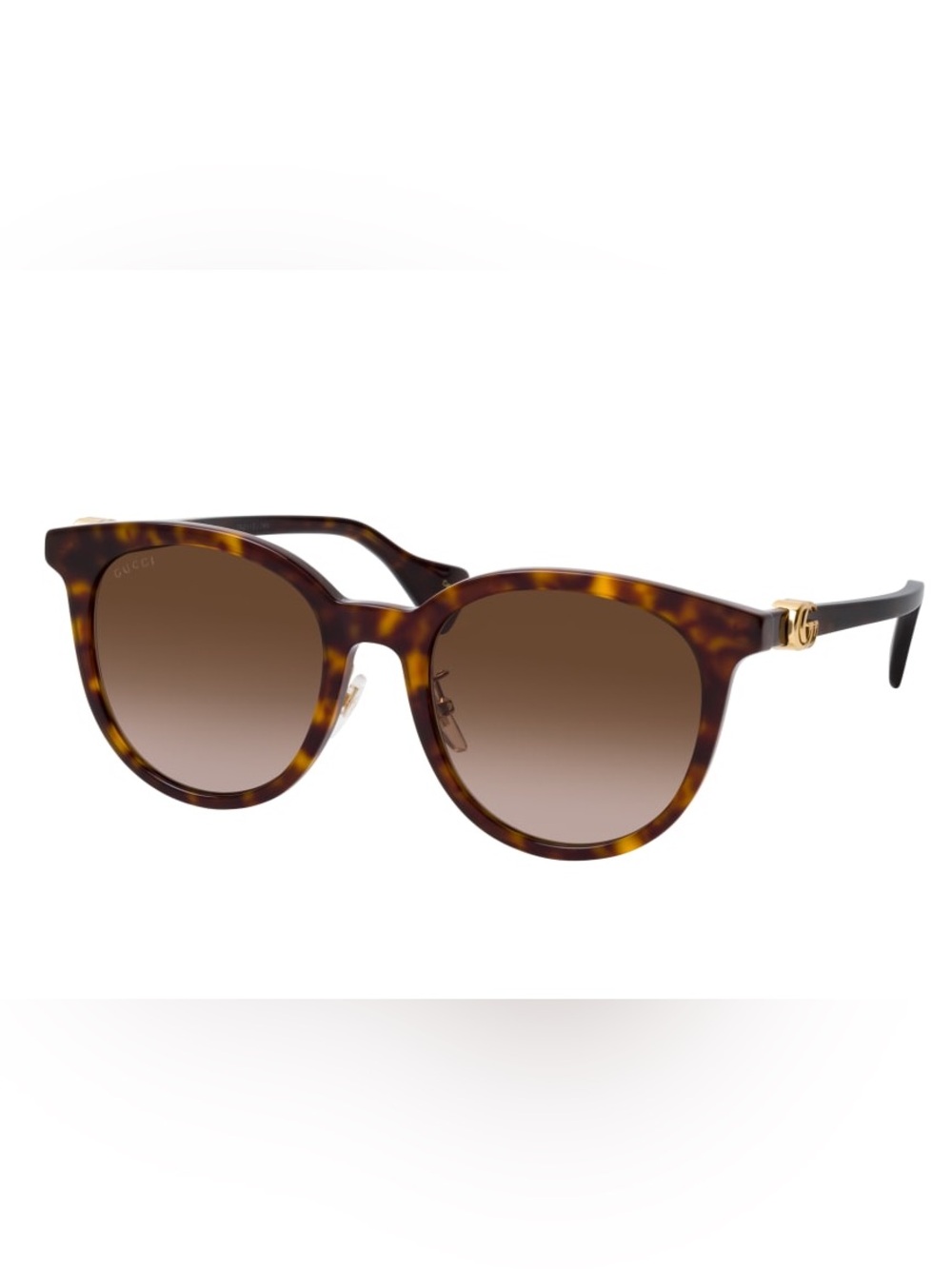 Gucci GG1073SK Tortoise Round Sunglasses